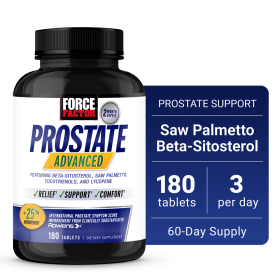 Force Factor Prostate Advanced -180 Tablets