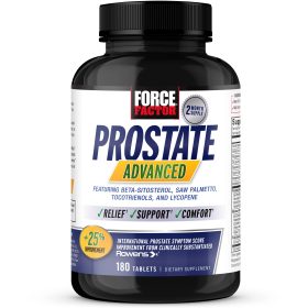 Force Factor Prostate Advanced -180 Tablets