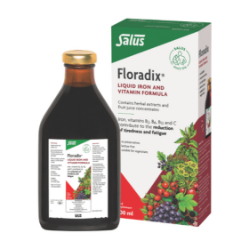 Floradix Liquid Iron and Vitamin Formula -250ml (salus)