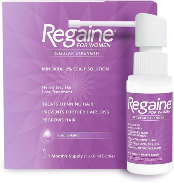 Regaine for Women Minoxidil 2% scalp solution 1month's supply 60ml bottle